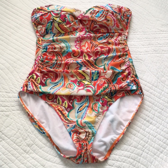 LRL Sunrise Paisley Mio One Piece Swimsuit 8 - Picture 2 of 12